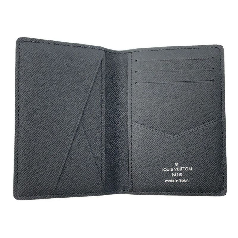 ルイヴィトン カードケース ダミエ・グラフィット オーガナイザー・ドゥ ポッシュ N63143 ヴィトン メンズ 黒 ブラック