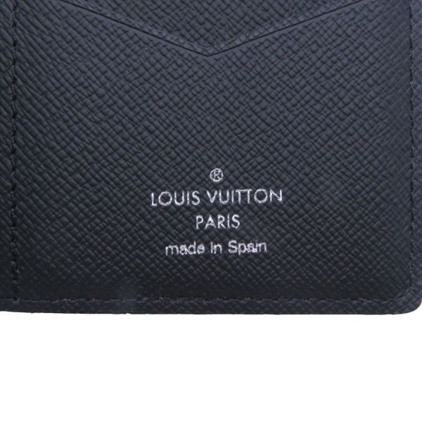 ルイヴィトン カードケース ダミエ・グラフィット オーガナイザー・ドゥ ポッシュ N63143 ヴィトン メンズ 黒 ブラック