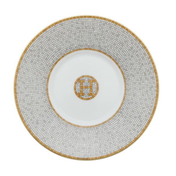 エルメス ティーカップ・ソーサー モザイク ヴァンキャトル 2客セット 160ml HERMES 食器 ギフト ポーセリン 白