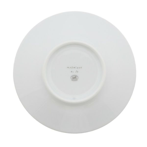 エルメス ティーカップ・ソーサー モザイク ヴァンキャトル 2客セット 160ml HERMES 食器 ギフト ポーセリン 白