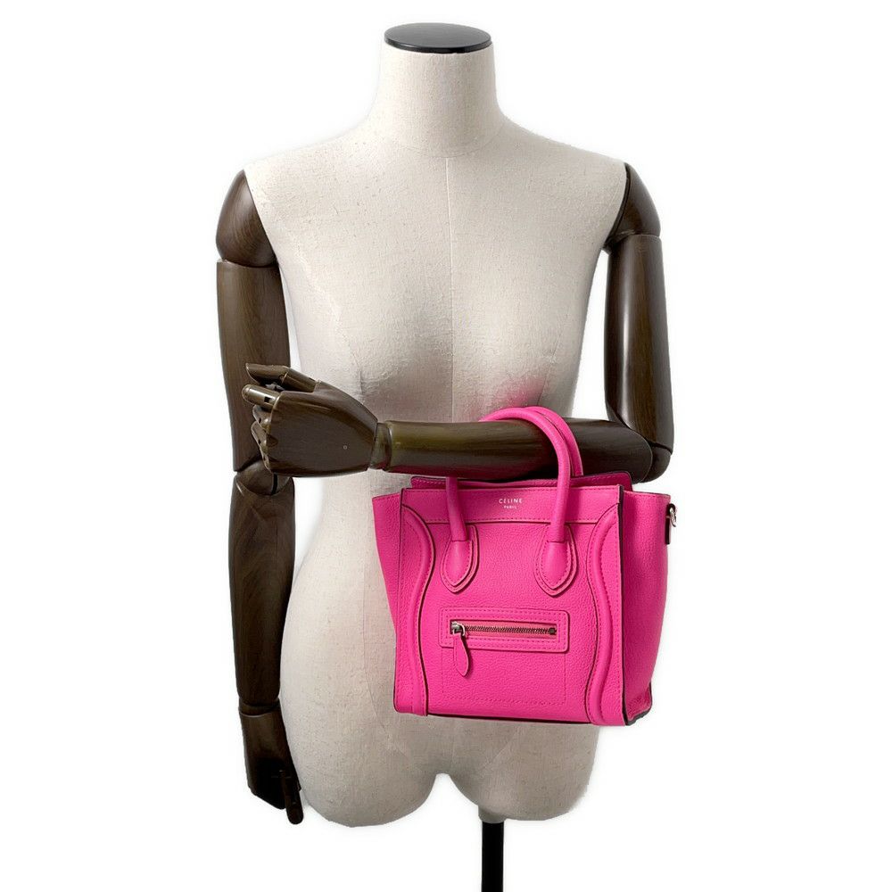 セリーヌ ハンドバッグ ラゲージ ナノショッパー 189243 CELINE 2way