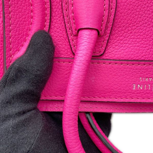 セリーヌ ハンドバッグ ラゲージ ナノショッパー 189243 CELINE 2way