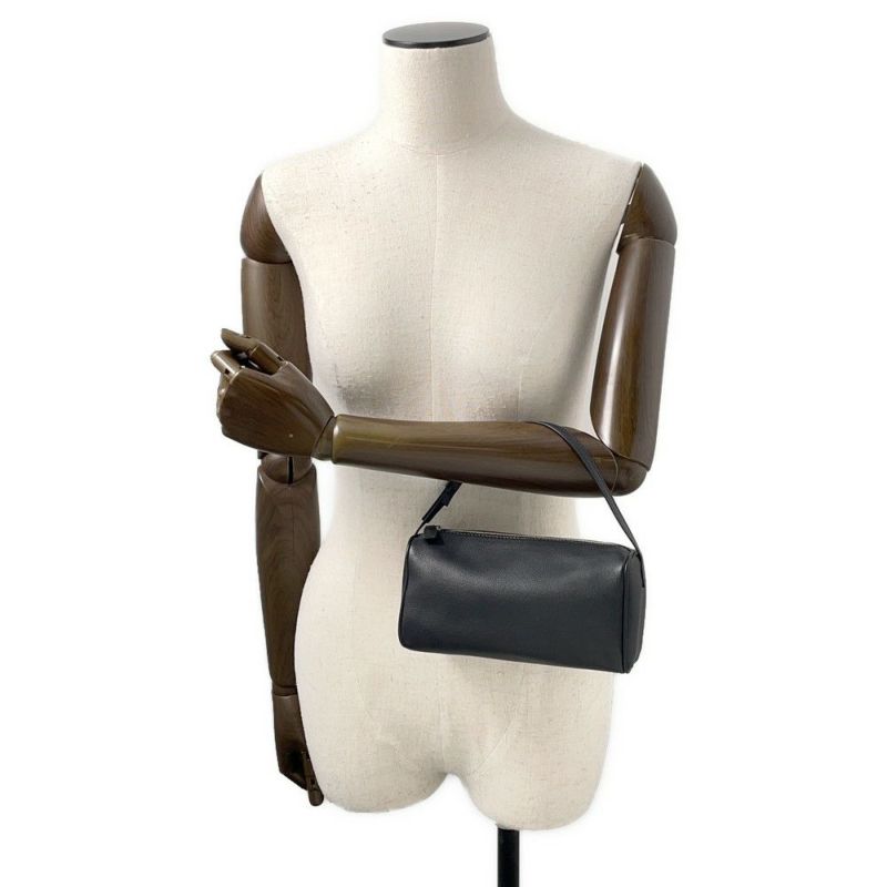 ザ ロウ ハンドバッグ 90's レザー W1281 THE ROW ミニバッグ 黒