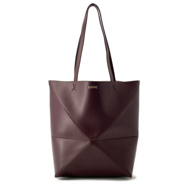 ロエベ トートバッグ パズルフォルド トート ミディアム シャイニーカーフレザー A657G50X01 LOEWE