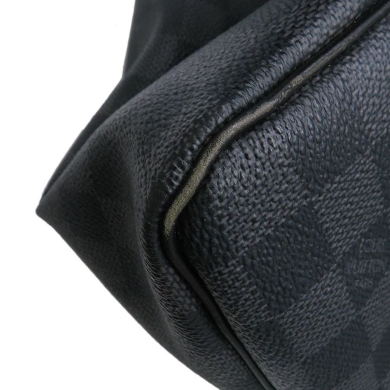 ルイヴィトン ボストンバッグ ダミエ・グラフィット キーポル・バンドリエール 55 N41413 ヴィトン トラベル 黒 ブラック