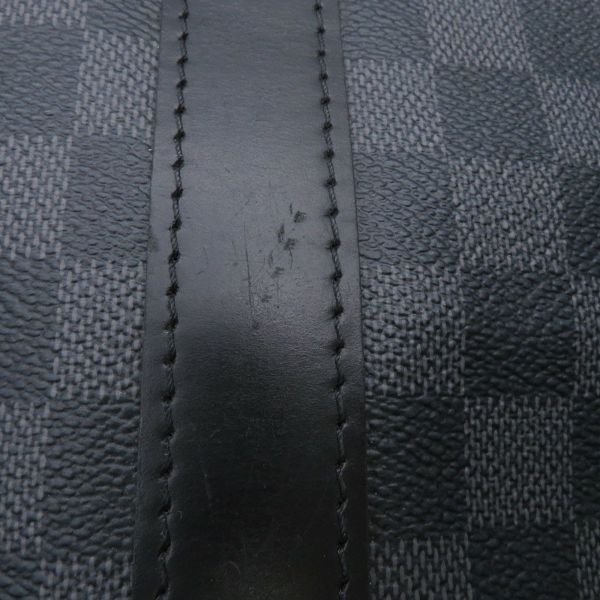 ルイヴィトン ボストンバッグ ダミエ・グラフィット キーポル・バンドリエール 55 N41413 ヴィトン トラベル 黒 ブラック