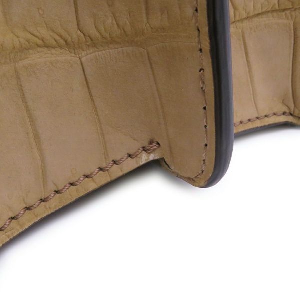 フェンディ ハンドバッグ ピーカブー アイシーユー ISEEU スモール クロコダイル 8BN327 2way