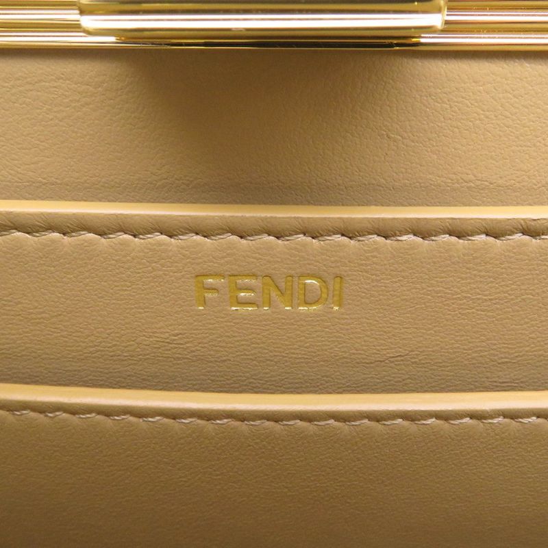 フェンディ ハンドバッグ ピーカブー アイシーユー ISEEU スモール クロコダイル 8BN327 2way