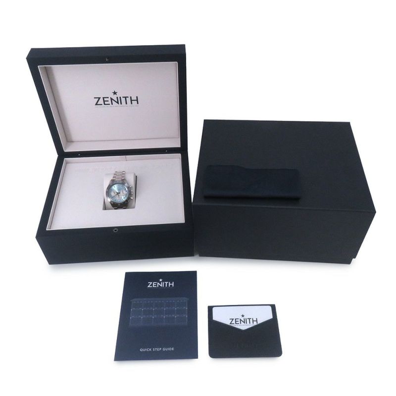 ゼニス クロノマスター スポーツ ヨシダ スペシャル 300本限定 03.3106.3600/55.M3100 アイスブルー文字盤