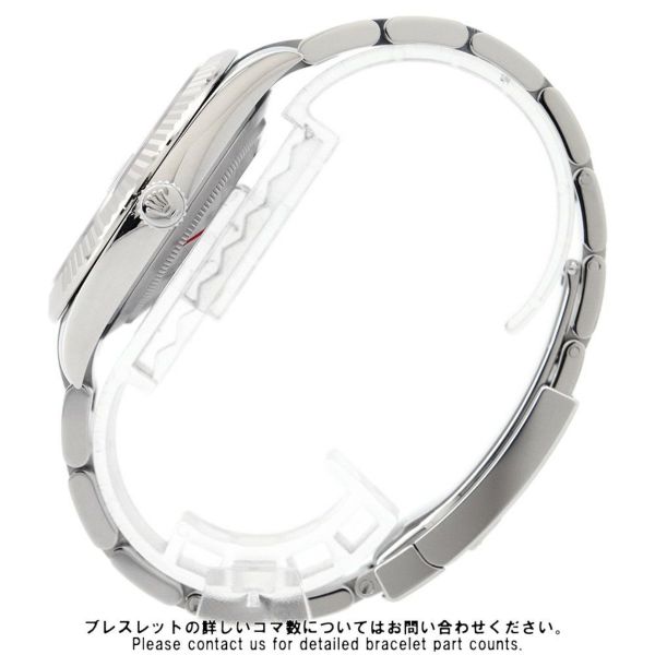 ロレックス デイトジャスト41 SS/K18WG 126334 ROLEX 腕時計 スレート文字盤