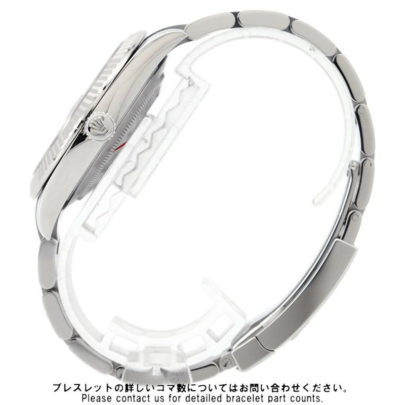 ロレックス デイトジャスト41 SS/K18WG 126334 ROLEX 腕時計 スレート文字盤