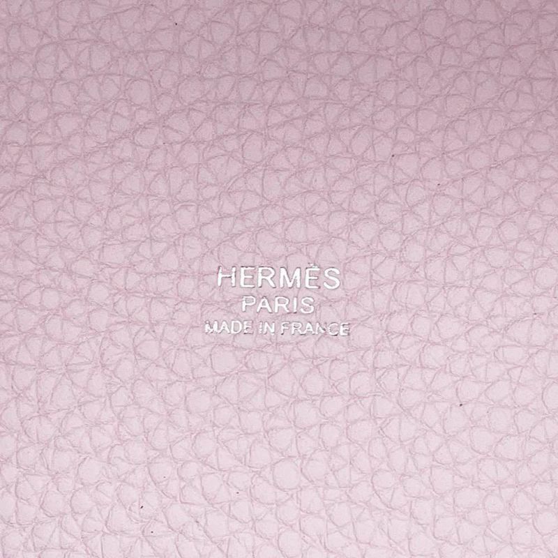 エルメス ハンドバッグ ピコタンロックPM モーヴペール/シルバー金具 トリヨンクレマンス W刻印