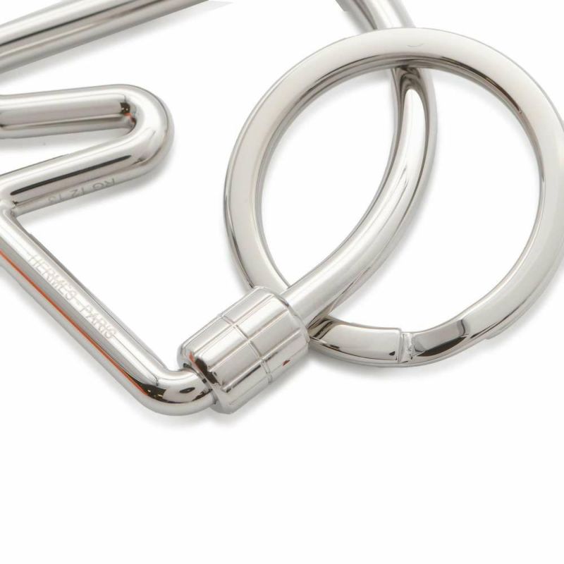 エルメス キーホルダー シュバル Cheval シルバー金具 HERMES キーリング エルメス ホース