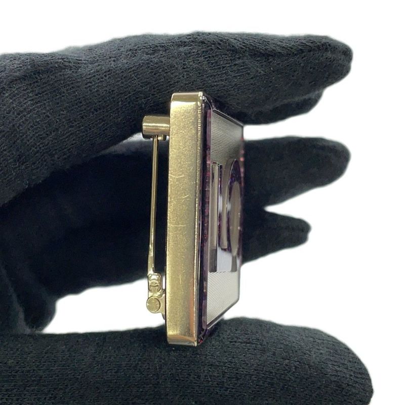 シャネル ブローチ No.5 メタル ラメ A21K CHANEL アクセサリー