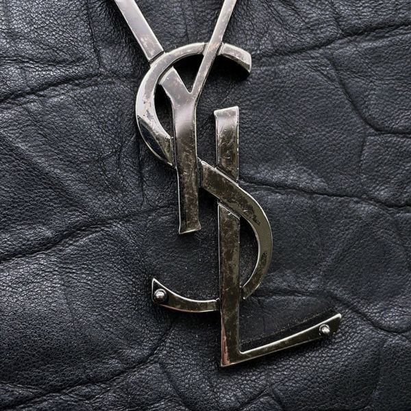 サンローランパリ ショルダーバッグ ウェストハリウッド 型押しレザー 574106 SAINT LAURENT PARIS ブラック 黒