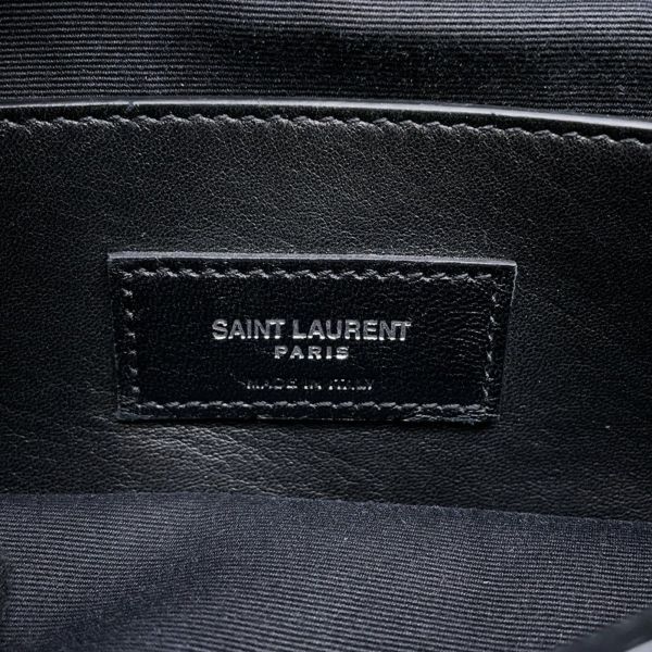 サンローランパリ ショルダーバッグ ウェストハリウッド 型押しレザー 574106 SAINT LAURENT PARIS ブラック 黒