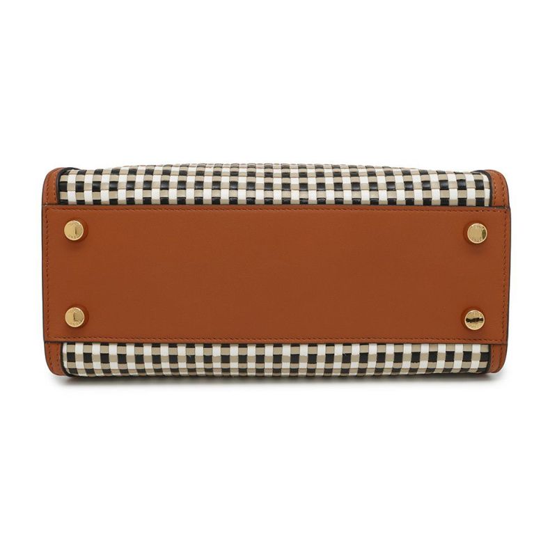 フェンディ ハンドバッグ ピーカブー・アイコニックエッセンシャリー 8BN302 FENDI バッグ 2wayショルダーバッグ