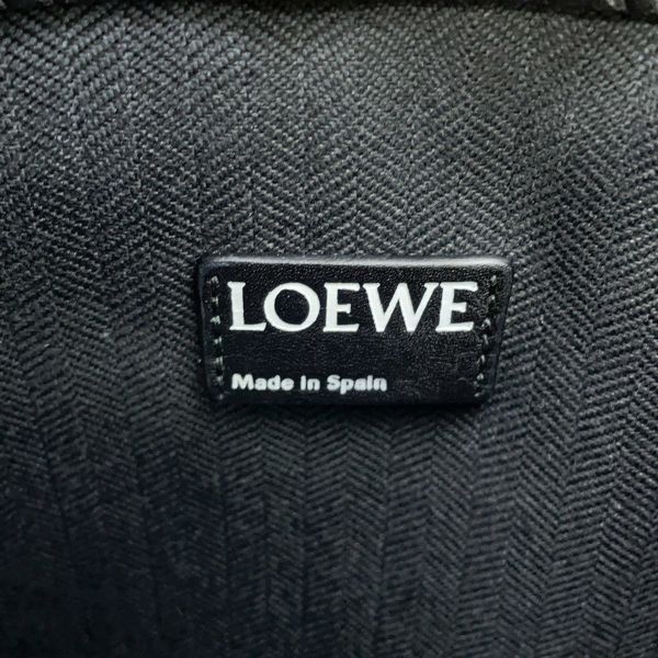 ロエベ クラッチバッグ アナグラム Tポーチ レザー LOEWE 黒