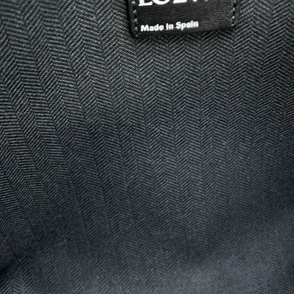 ロエベ クラッチバッグ アナグラム Tポーチ レザー LOEWE 黒