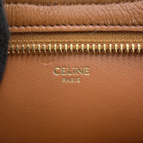 セリーヌ ハンドバッグ トリオンフ ウィルターン クラッチ レザー ファー 113673FEQ CELINE