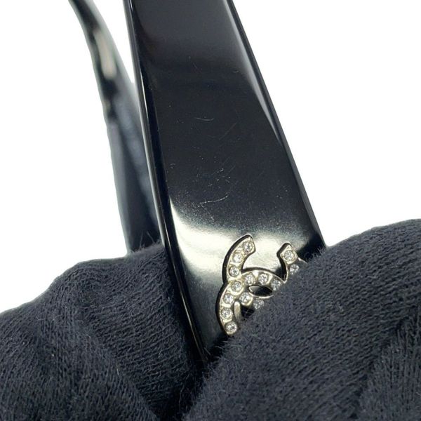 シャネル サングラス ダブルココマーク ラインストーン 56□17 140 5468-B-A CHANEL アイウェア 黒