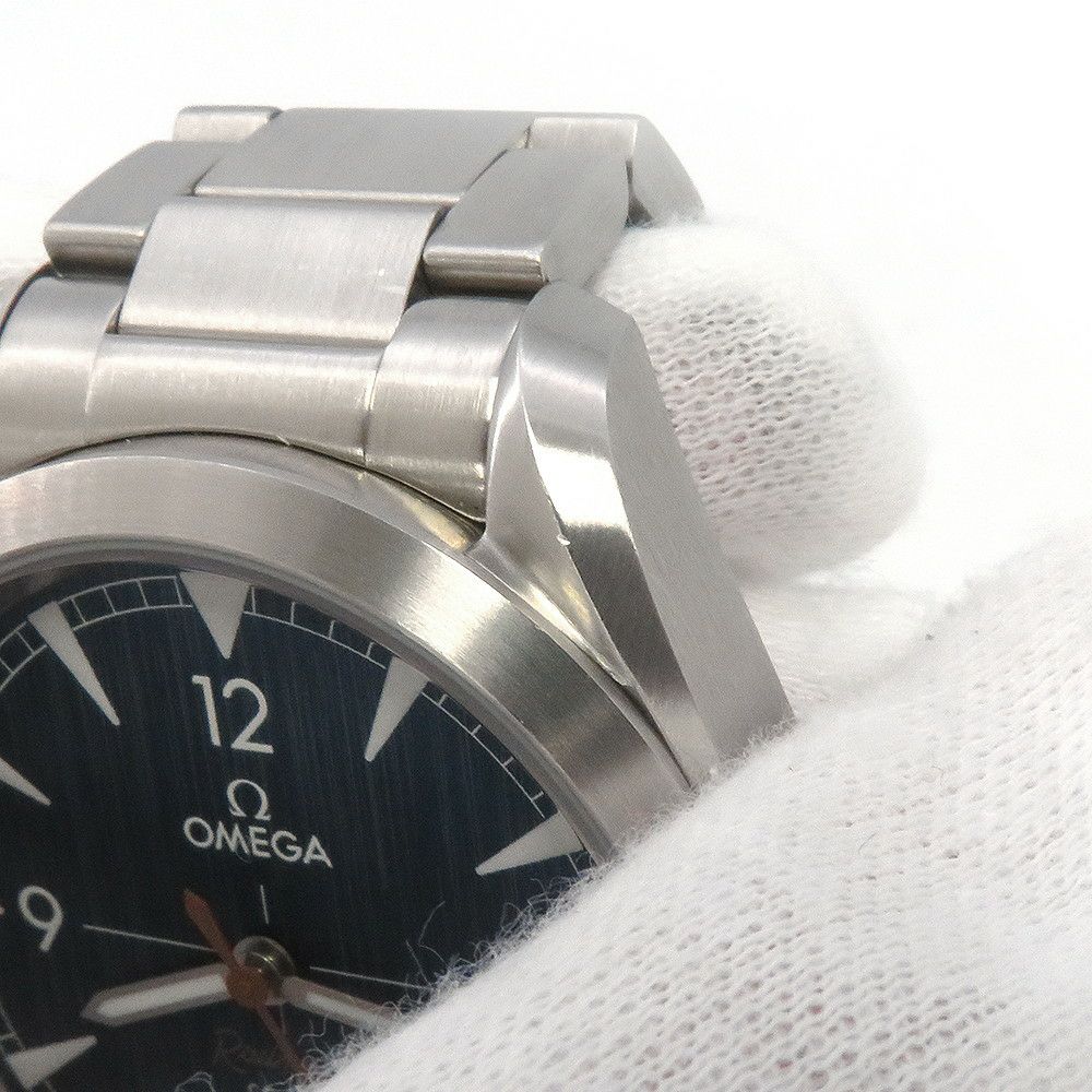 オメガ シーマスター レイルマスター 220.10.40.20.03.001 OMEGA 腕時計 ブルー文字盤