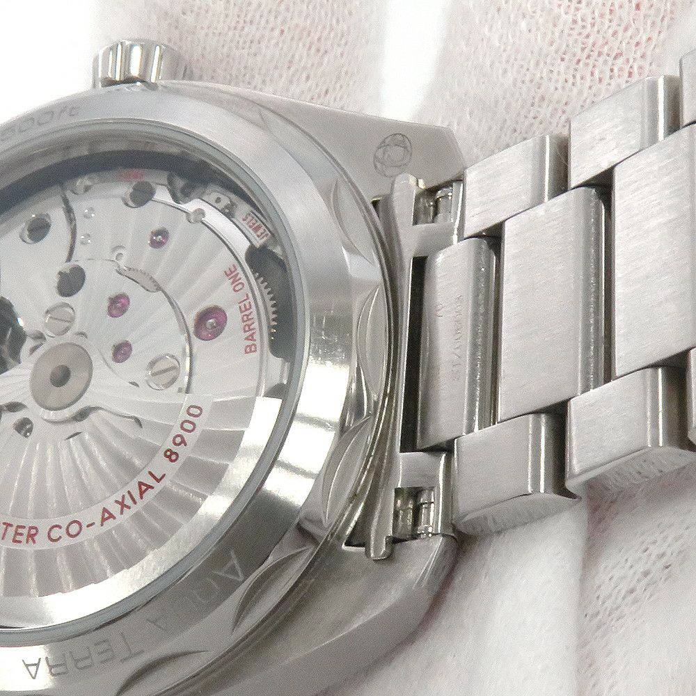 オメガ シーマスター アクアテラ 150M コーアクシャル マスタークロノメーター 220.10.41.21.03.004 腕時計 ブルー文字盤