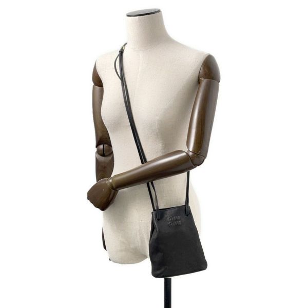 ミュウミュウ ショルダーバッグ ミニ ナッパレザー 5NF460 Miu Miu バッグ 黒