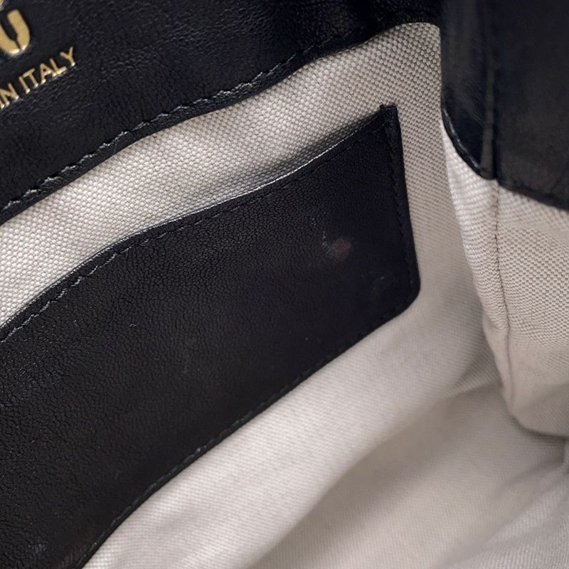 ミュウミュウ ショルダーバッグ ミニ ナッパレザー 5NF460 Miu Miu バッグ 黒
