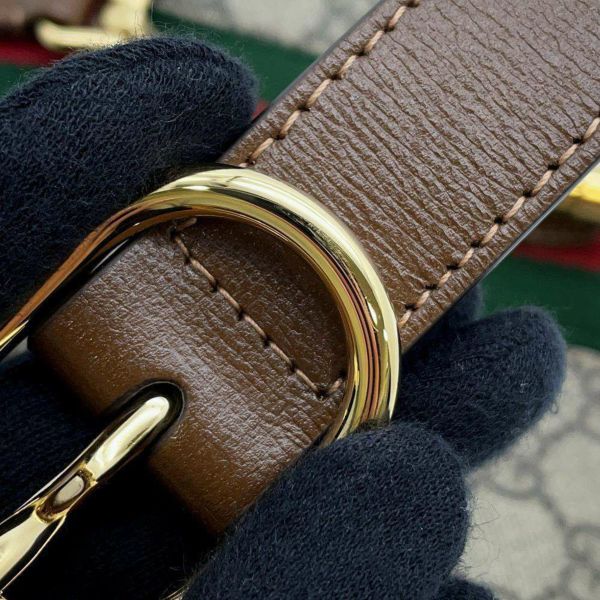 グッチ ボディバッグ ジャッキー 1961 GGスプリームキャンバス 699930 GUCCI ベルトバッグ ウエストバッグ