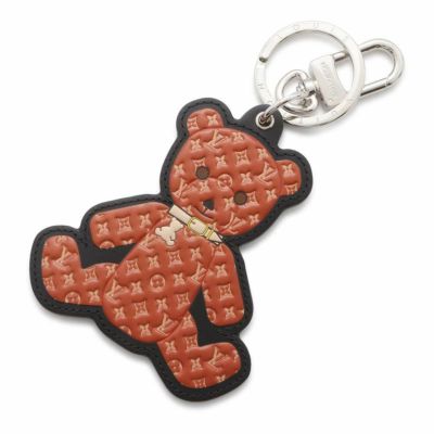 ルイヴィトン キーホルダー モノグラム カーフレザー ポルト クレ