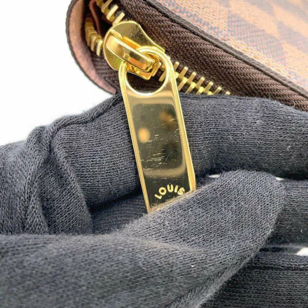 ルイヴィトン 長財布 ダミエ・エベヌ ジッピー・ウォレット N60046 LOUIS VUITTON 財布 ピンク