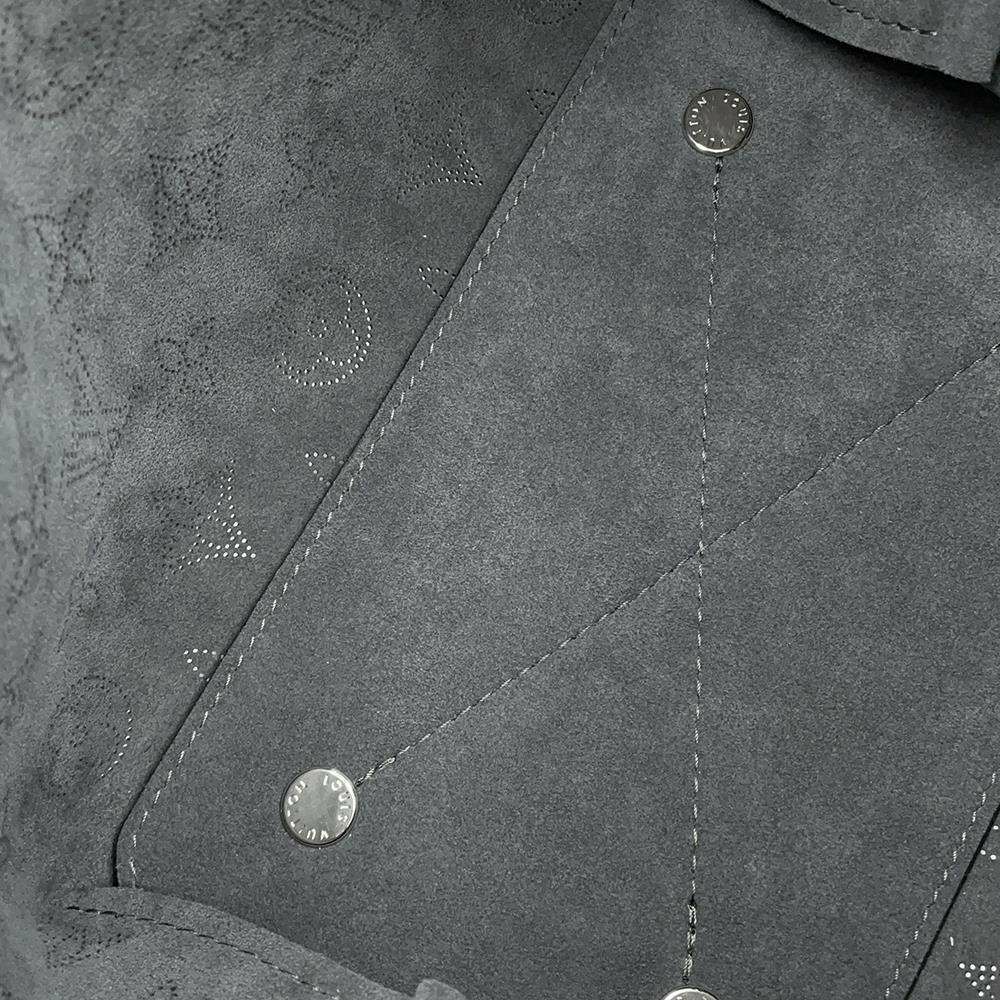 ルイヴィトン ハンドバッグ モノグラム・マヒナ ベラ M57070 LOUIS VUITTON 2wayショルダーバッグ 巾着バッグ 黒 ブラック