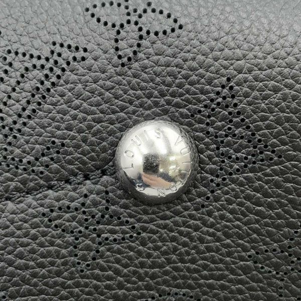 ルイヴィトン ハンドバッグ モノグラム・マヒナ ベラ M57070 LOUIS VUITTON 2wayショルダーバッグ 巾着バッグ 黒 ブラック