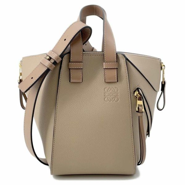 ロエベ ハンドバッグ ハンモック コンパクト カーフレザー A538H13X03 LOEWE 2wayショルダーバッグ