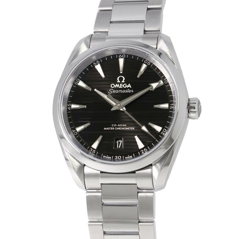 オメガ シーマスター アクアテラ 150M コーアクシャル 220.10.38.20.01.001 OMEGA 腕時計 黒文字盤