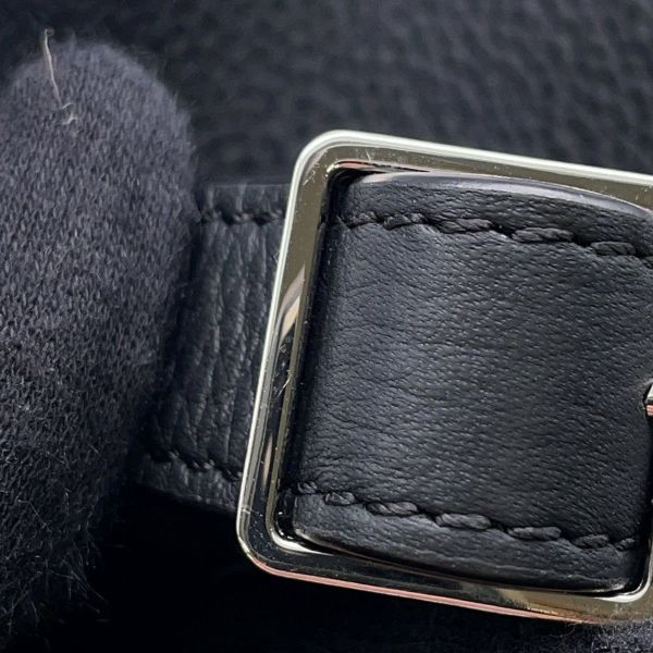 ザ ロウ ハンドバッグ ソフトマルゴー10 レザー W1190 L133 THE ROW バッグ 2wayショルダーバッグ 黒