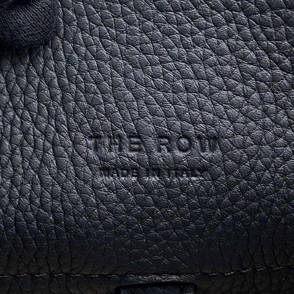 ザ ロウ ハンドバッグ ソフトマルゴー10 レザー W1190 L133 THE ROW バッグ 2wayショルダーバッグ 黒