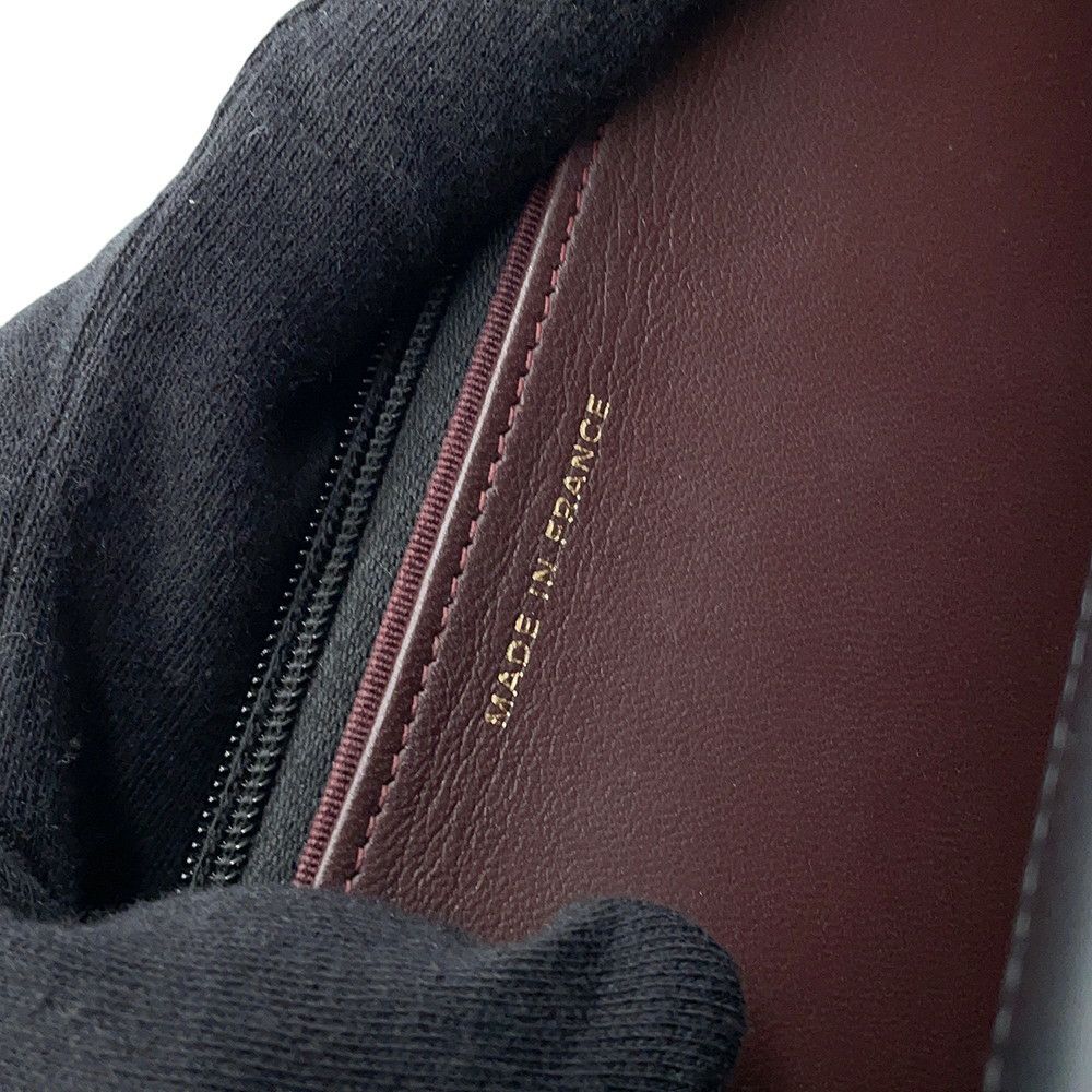 シャネル チェーンウォレット クラシック マトラッセ ココマーク ラムスキン AP0250 CHANEL 財布 黒