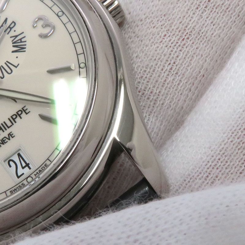 パテックフィリップ コンプリケーション アニュアルカレンダー ムーンフェイズ PATEK PHILIPPE アイボリー文字盤