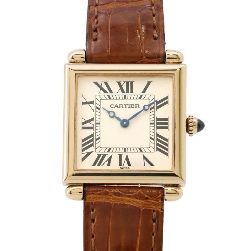 カルティエ タンク オビュ W1512256 Cartier 腕時計 シルバー文字盤