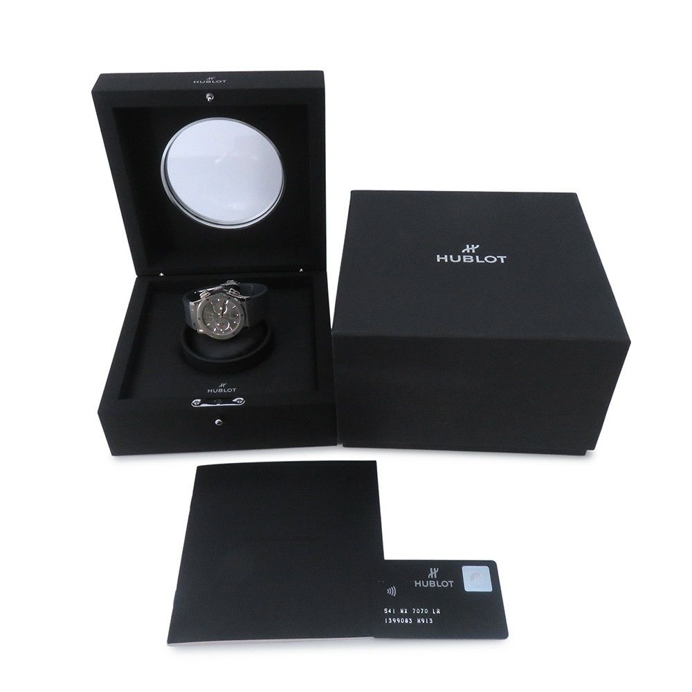 ウブロ クラシックフュージョン クロノグラフ 541.NX.7070.RX HUBLOT 腕時計 グレー文字盤
