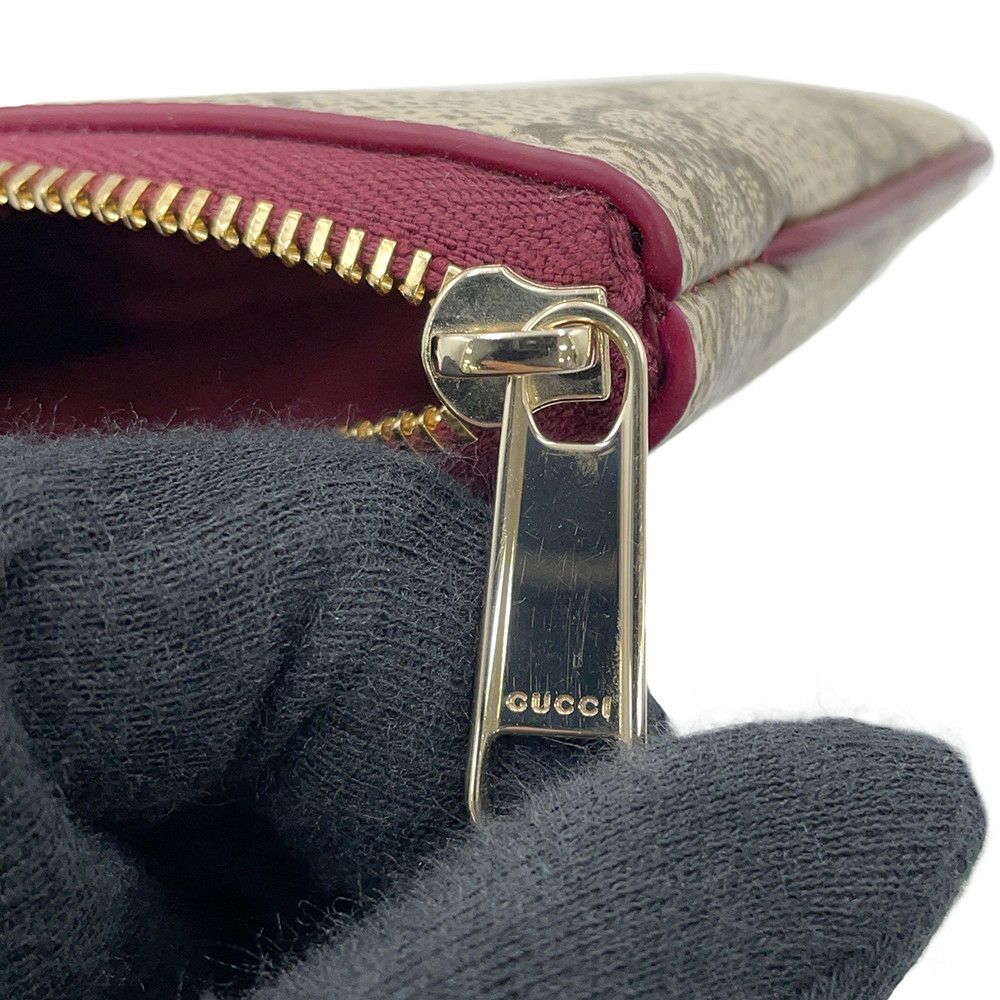 グッチ キーケース キャットディテール GG PVC 818768 GUCCI コインケース