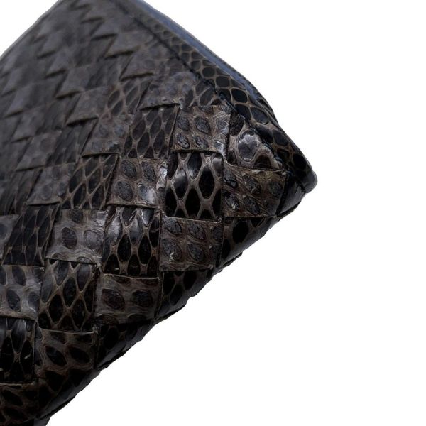 新品同様‼️ 希少　ボッテガヴェネタ　財布　長財布　パイソン　ラウンドファスナー 新品同様‼️ 希少 ボッテガヴェネタ 財布 長財布 パイソン