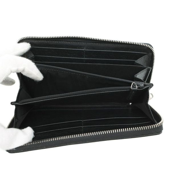 グッチ 長財布 インターロッキングG ラウンドファスナー レザー 575988 GUCCI 財布 黒