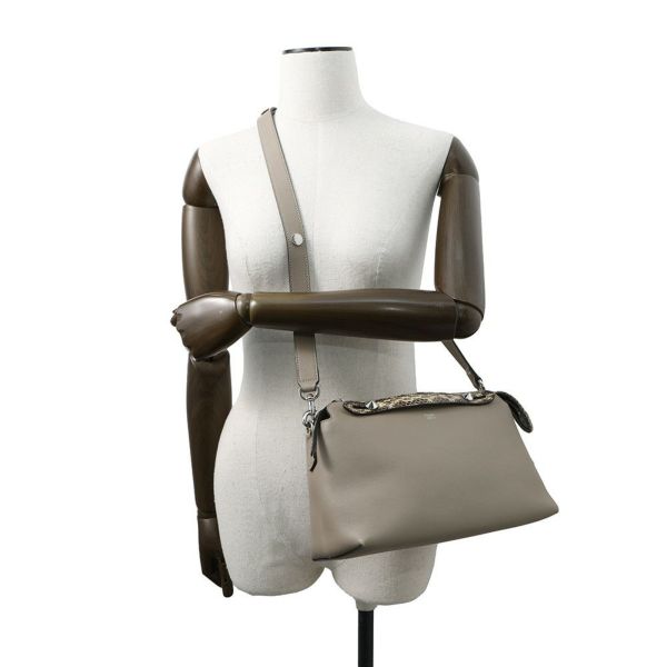フェンディ ハンドバッグ バイザウェイ パイソン ミディアム 8BL124 FENDI 2wayショルダーバッグ