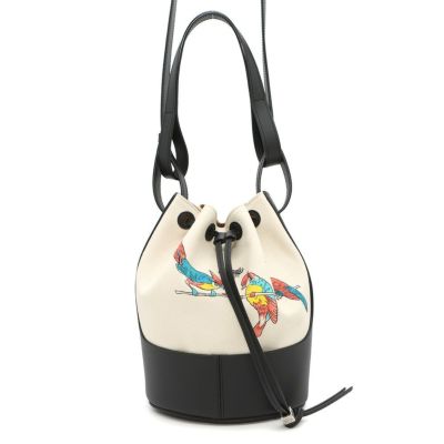 ☆美品☆LOEWE ホエールバッグ クジラ ショルダーバッグ NVY ☆美品☆LOEWE ホエールバッグ クジラ ショルダーバッグ NVY