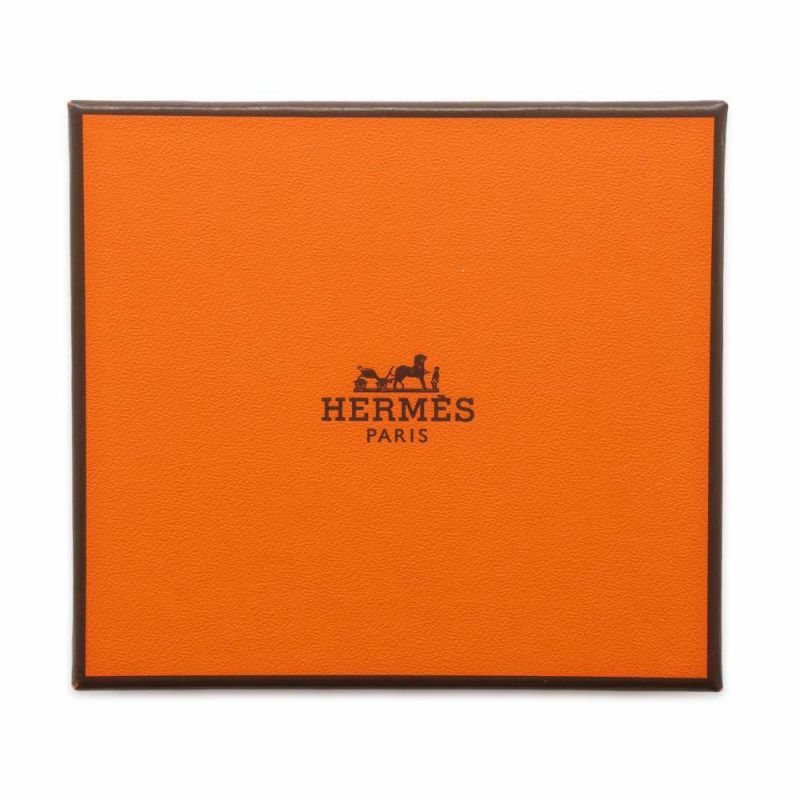 エルメス コインケース バスティア エトゥープ ヴォーエプソン B刻印 HERMES 財布