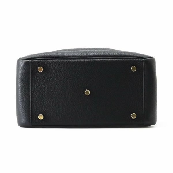 エルメス ハンドバッグ リンディ26 ブラック/ゴールド金具 トリヨンクレマンス A刻印 2wayショルダー 黒