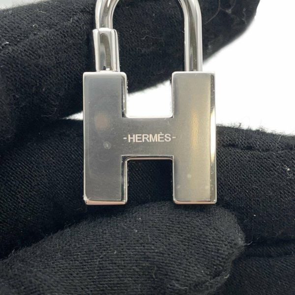 エルメス キーホルダー H カデナ クイズ キーリング カマイユドブルー HERMES チャーム